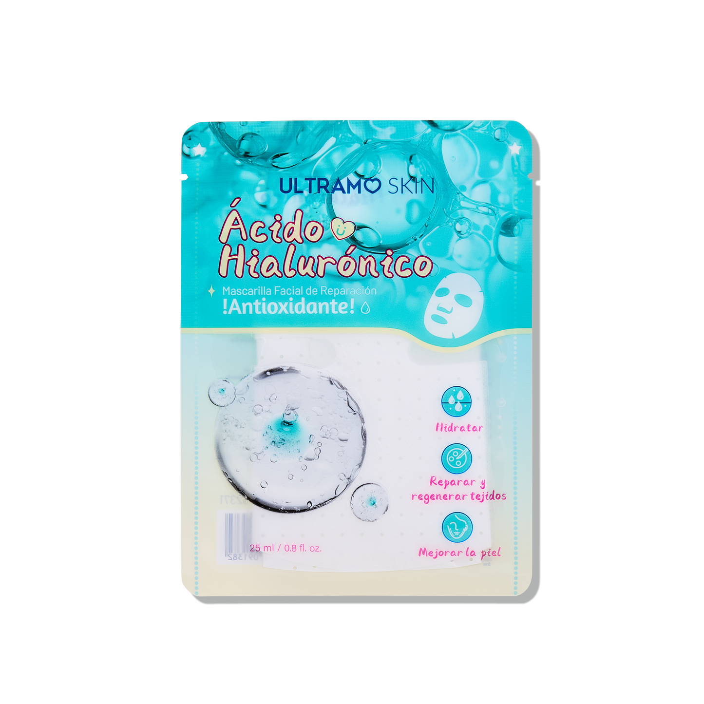 ULTRAMO Set de Mascarillas Facial de Reparación 5 Piezas/Set S2371