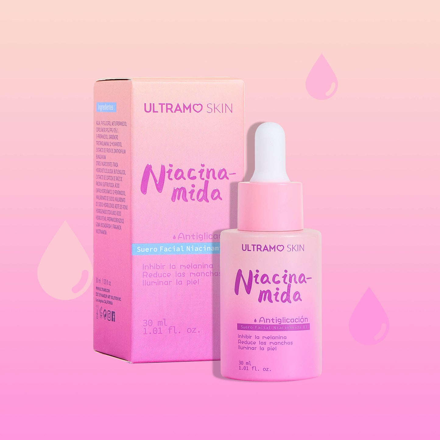 ULTRAMO Suero Facial Niacinamida B3 30ml S2374