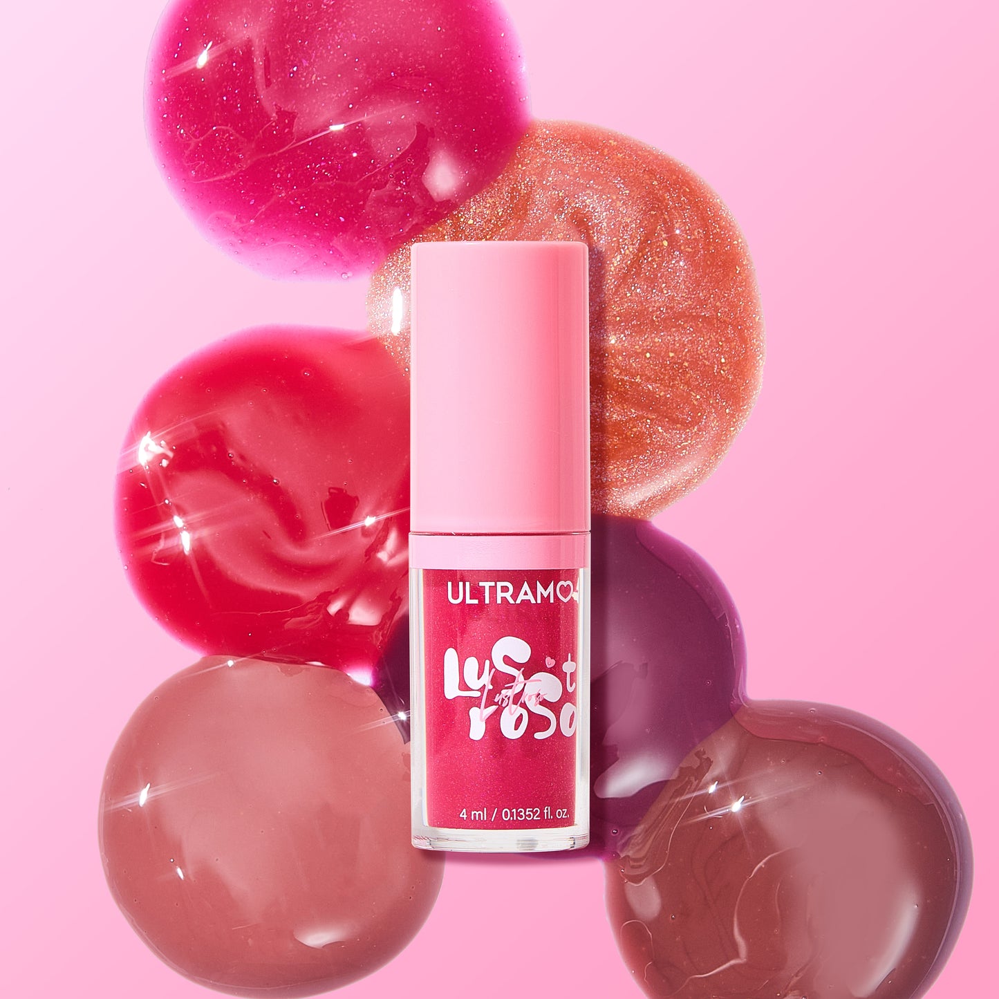 ULTRAMO Brillo Labial Hidratante con Sabor a Frutas V2305