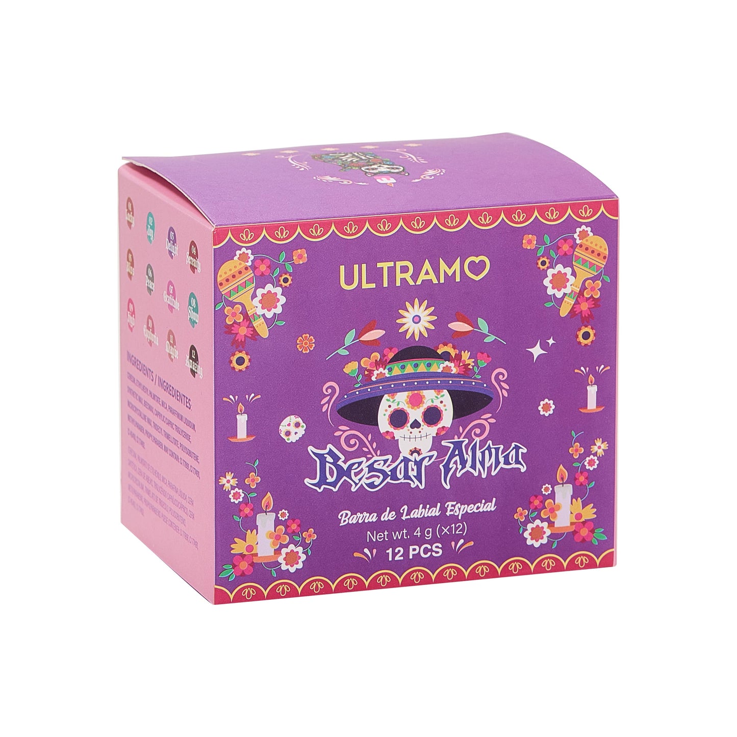 ULTRAMO Barra de Labial Especial WA042 El Día de los Muertos | Herramientas | Accesorios | Maquillaje | Regalo