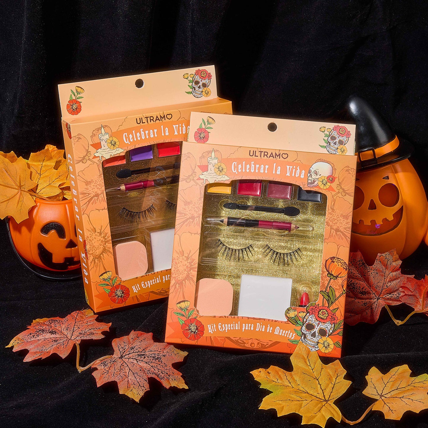 【Colores Aleatorios】ULTRAMO Kit Especial para Día de Muertos WC021 El Día de los Muertos | Herramientas | Accesorios | Maquillaje | Regalo