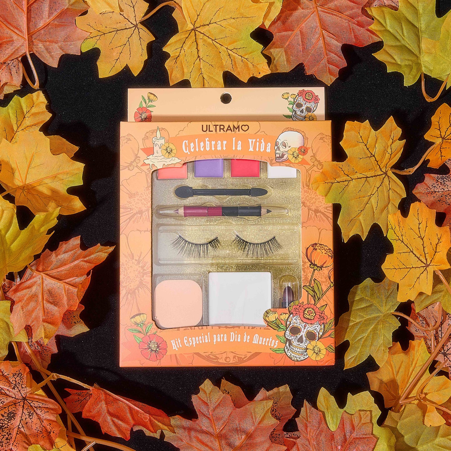 【Colores Aleatorios】ULTRAMO Kit Especial para Día de Muertos WC021 El Día de los Muertos | Herramientas | Accesorios | Maquillaje | Regalo