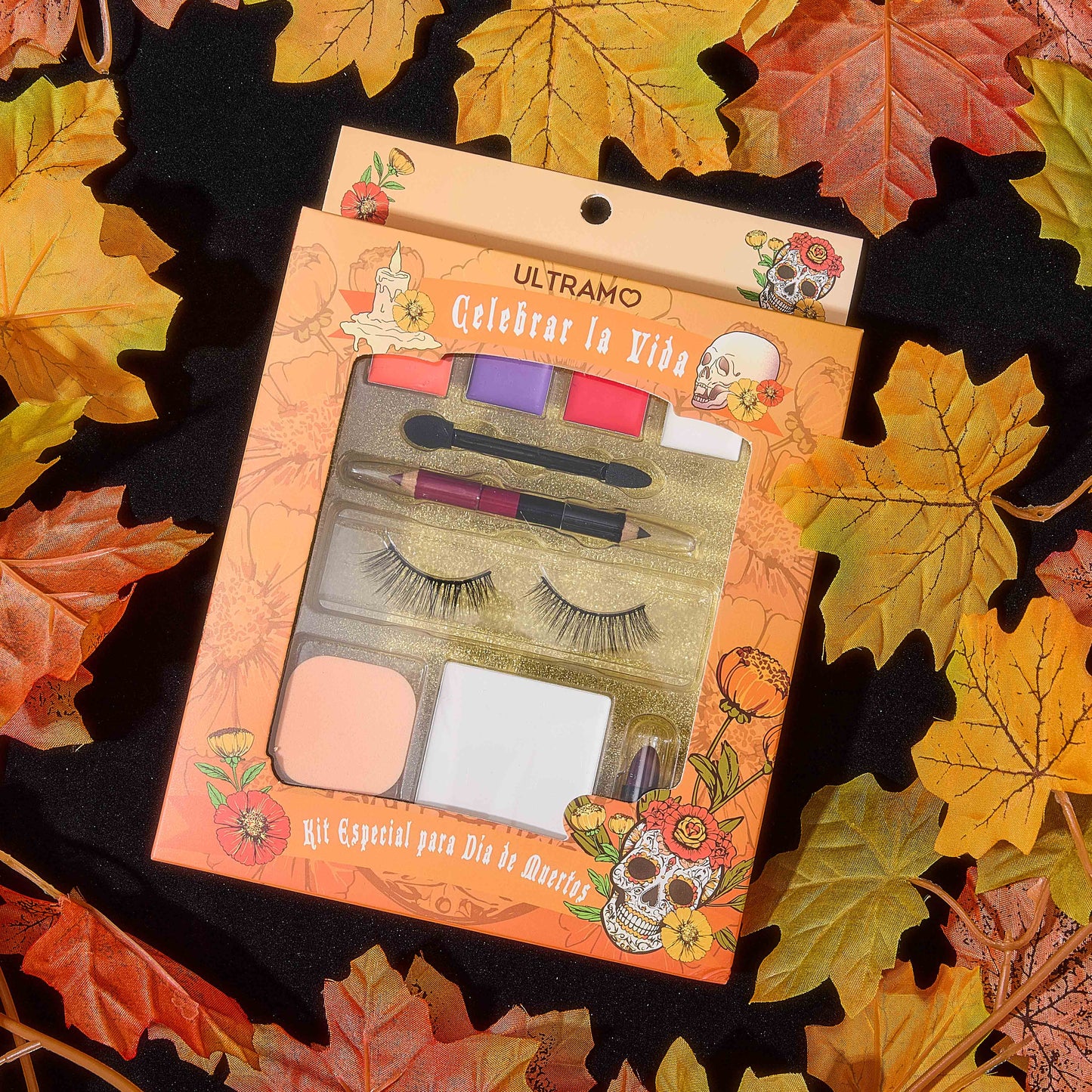 【Colores Aleatorios】ULTRAMO Kit Especial para Día de Muertos WC021 El Día de los Muertos | Herramientas | Accesorios | Maquillaje | Regalo