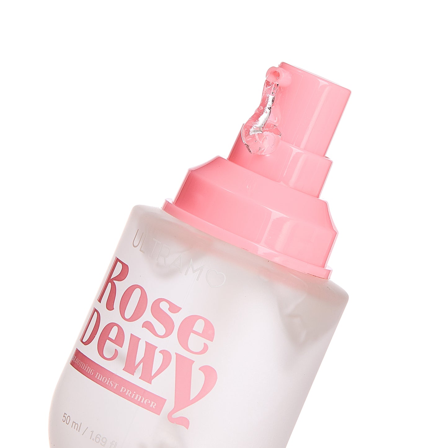 ULTRAMO Gel para antes del maquillaje en frasco de vidrio con sabor a rosa WC302