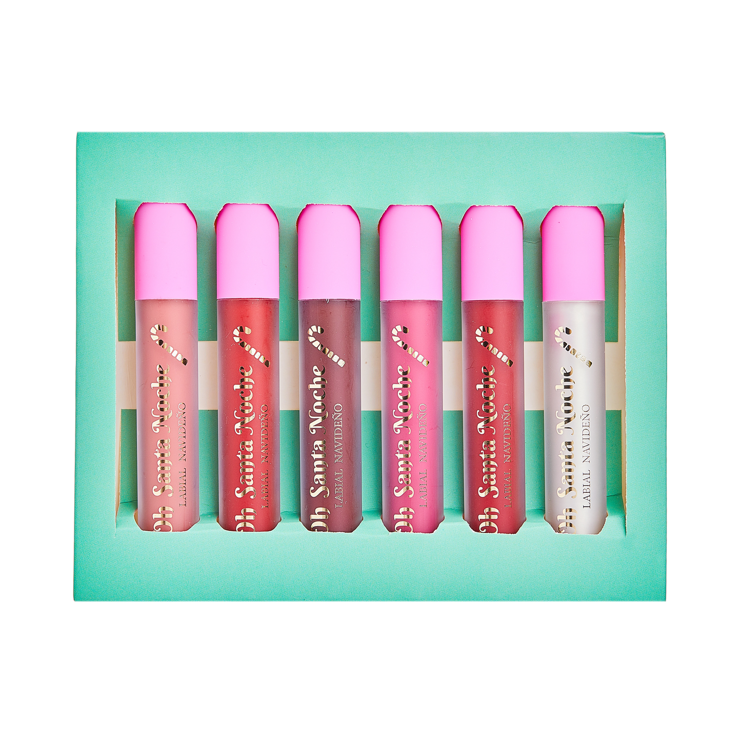 ULTRAMO 6PZ/Set Labiales Navideños WD039