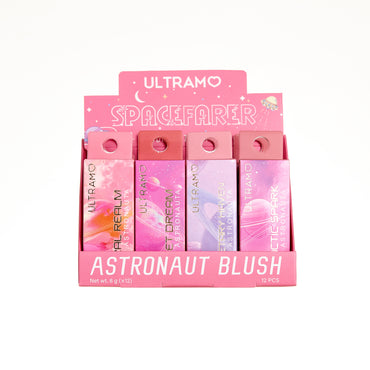 ULTRAMO 4-color sheer blush stick with round cap WD044