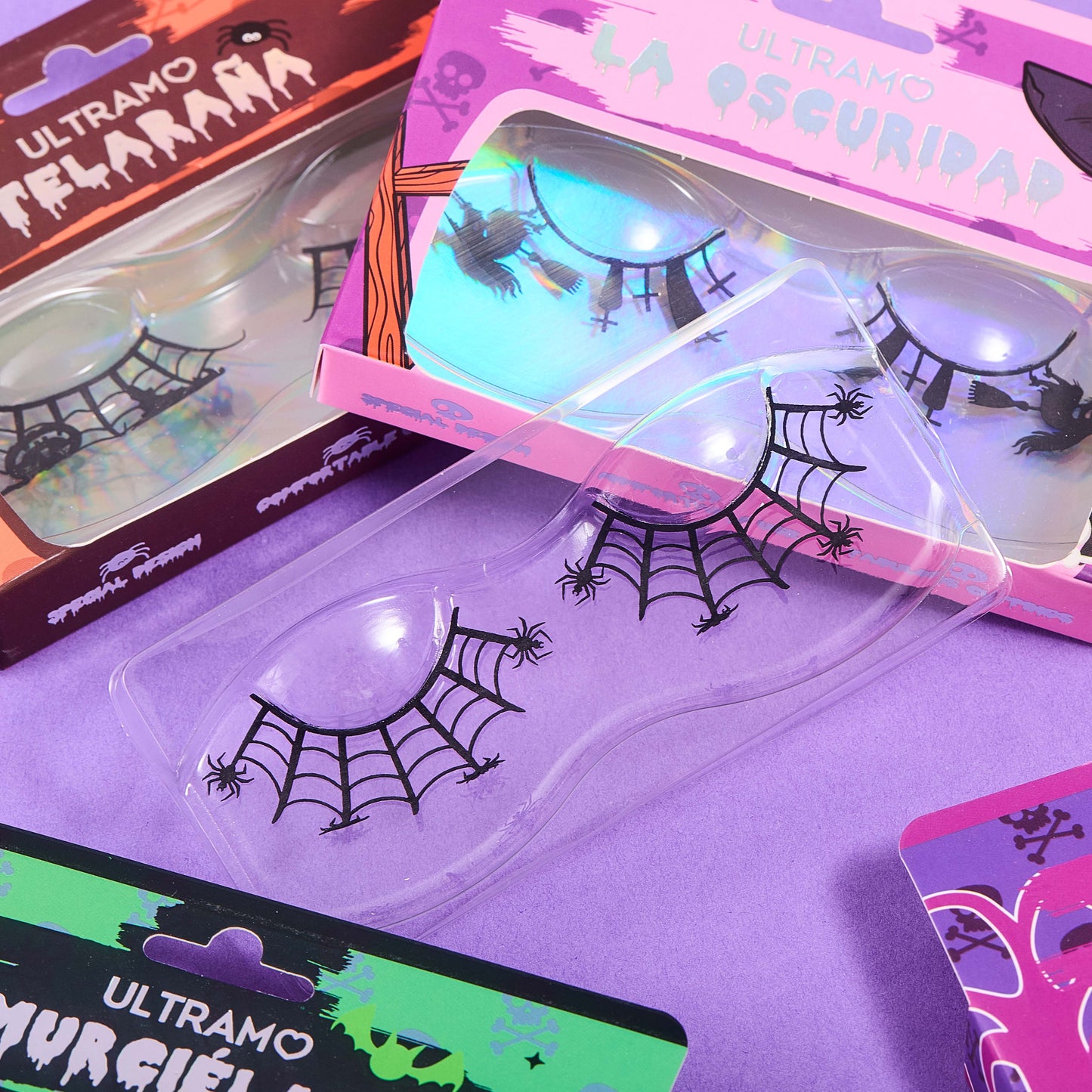 ULTRAMO 10PZ Pestañas Especiales WD079 El Día de los Muertos | Herramientas | Accesorios | Maquillaje | Regalo