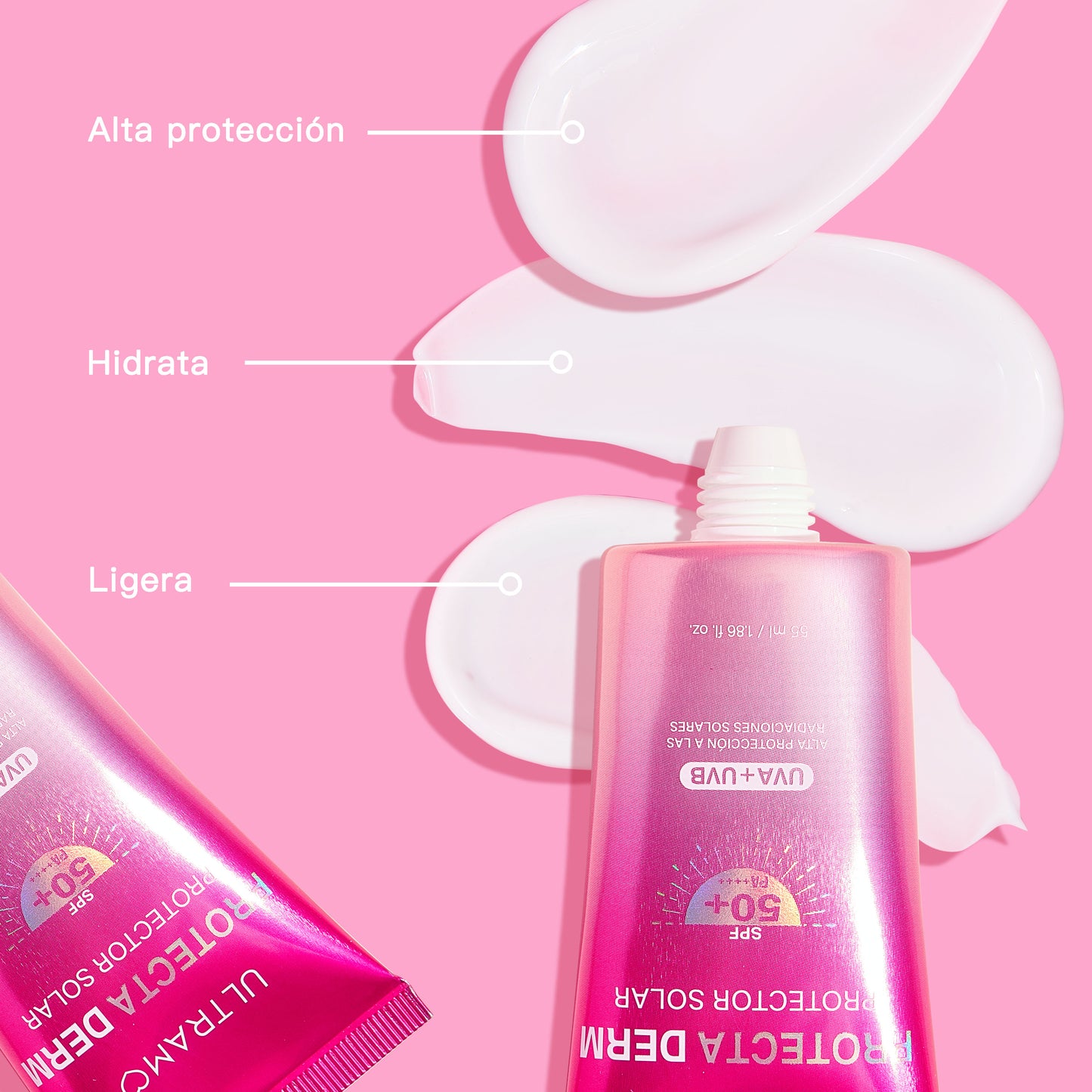 ULTRAMO Protector Solar Cream 55ml WD088 UVA+UVB SPF50+ PA++++
