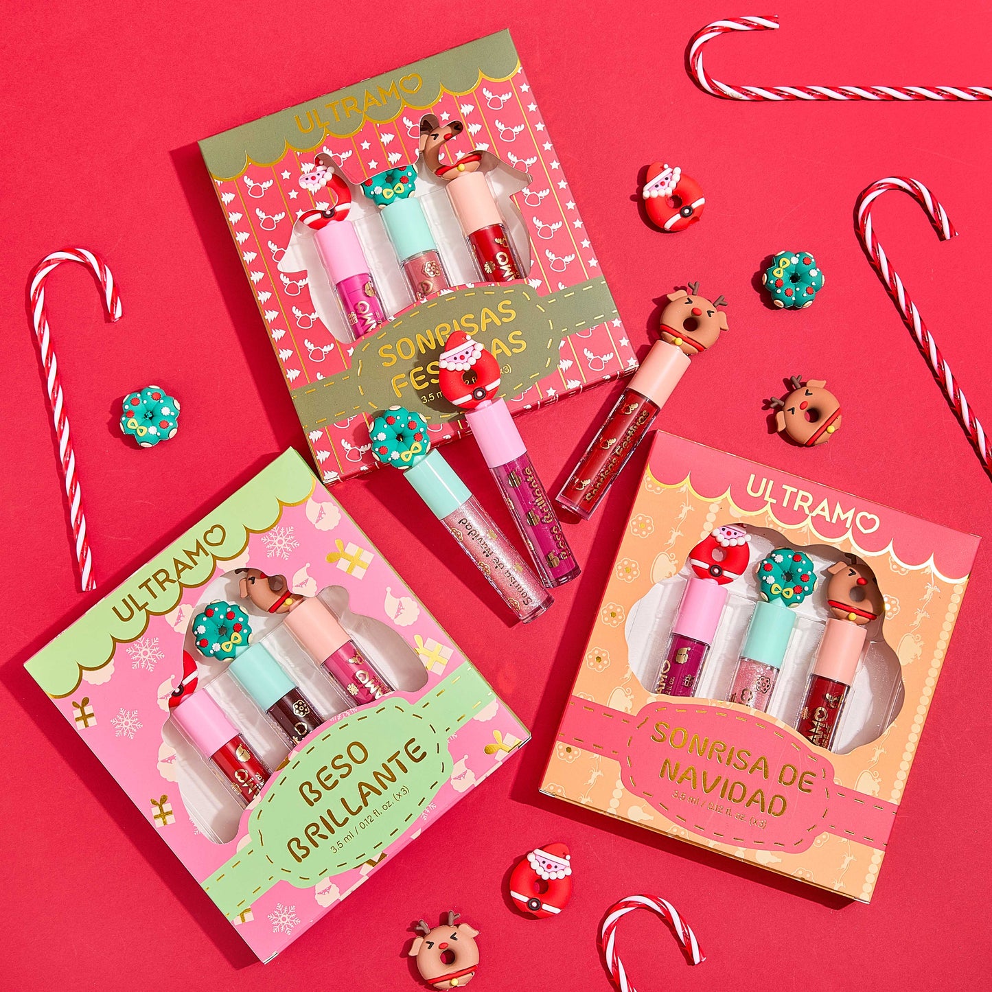 ULTRAMO Kit de Labios Navideños WD094