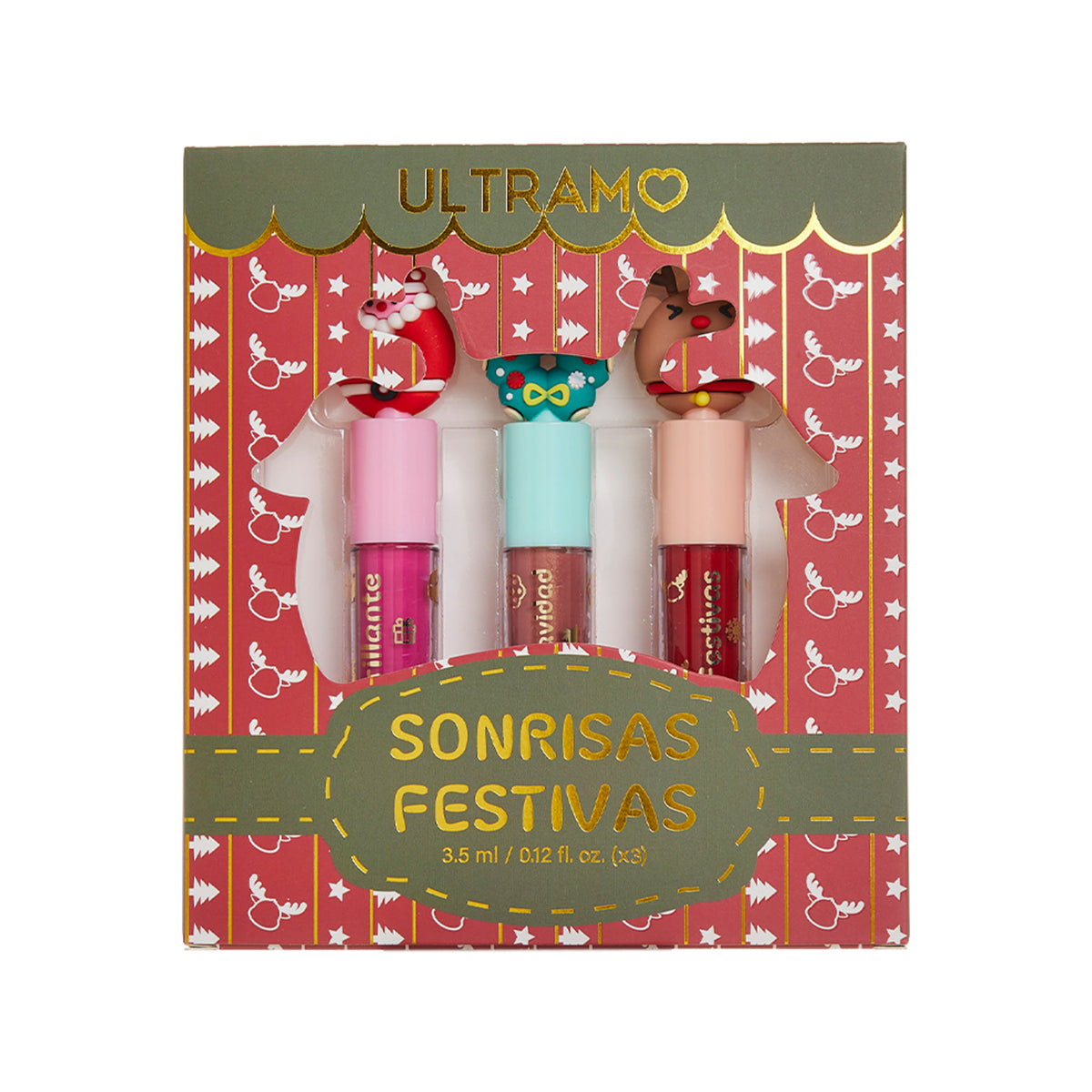 ULTRAMO Kit de Labios Navideños WD094