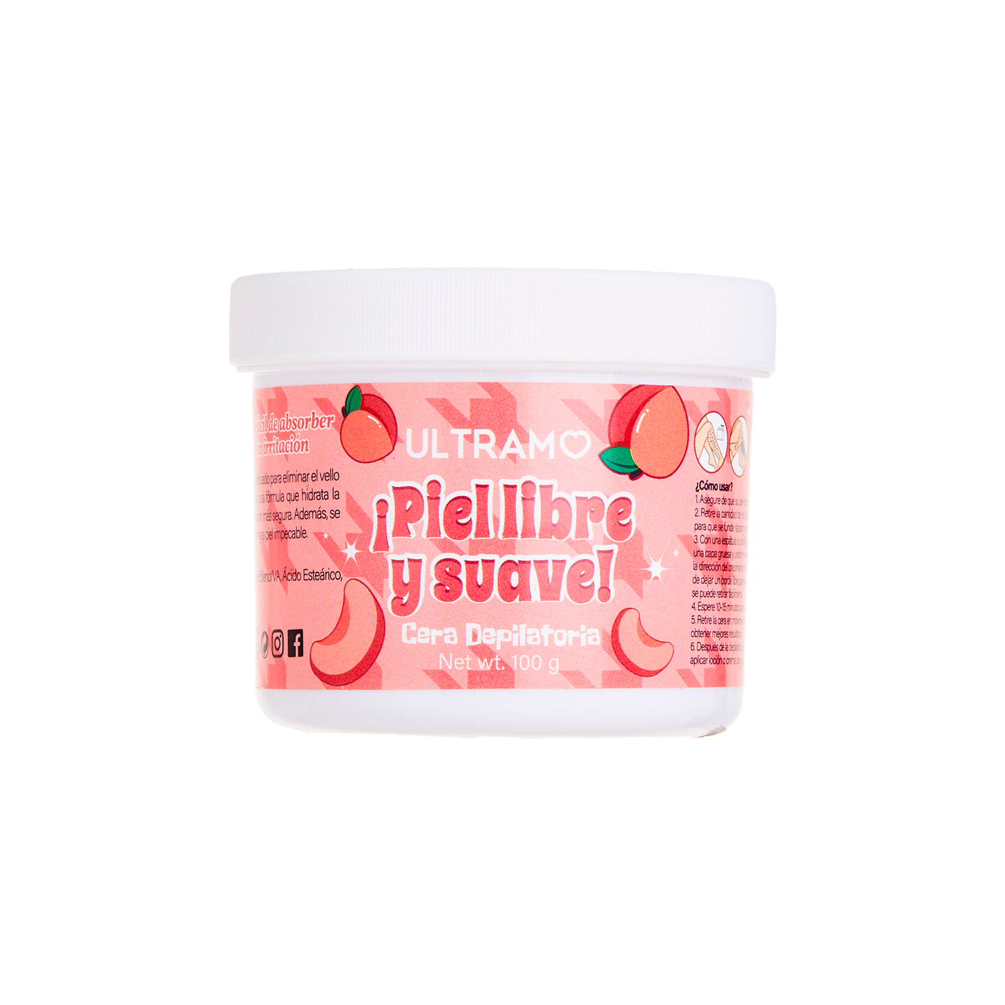 ULTRAMO Gentle Depilatory Wax 100g FB004, FB005, FB006, FB007