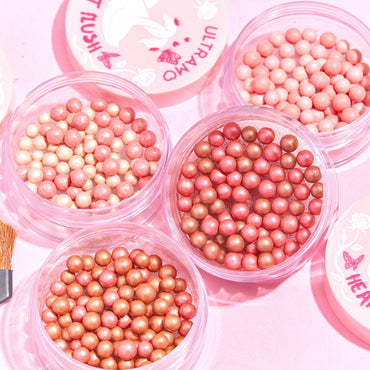 ULTRAMO Matte Blush Balls (Valentine's Day 4 Color Sets, Two-Tone Blending Ball) WF046