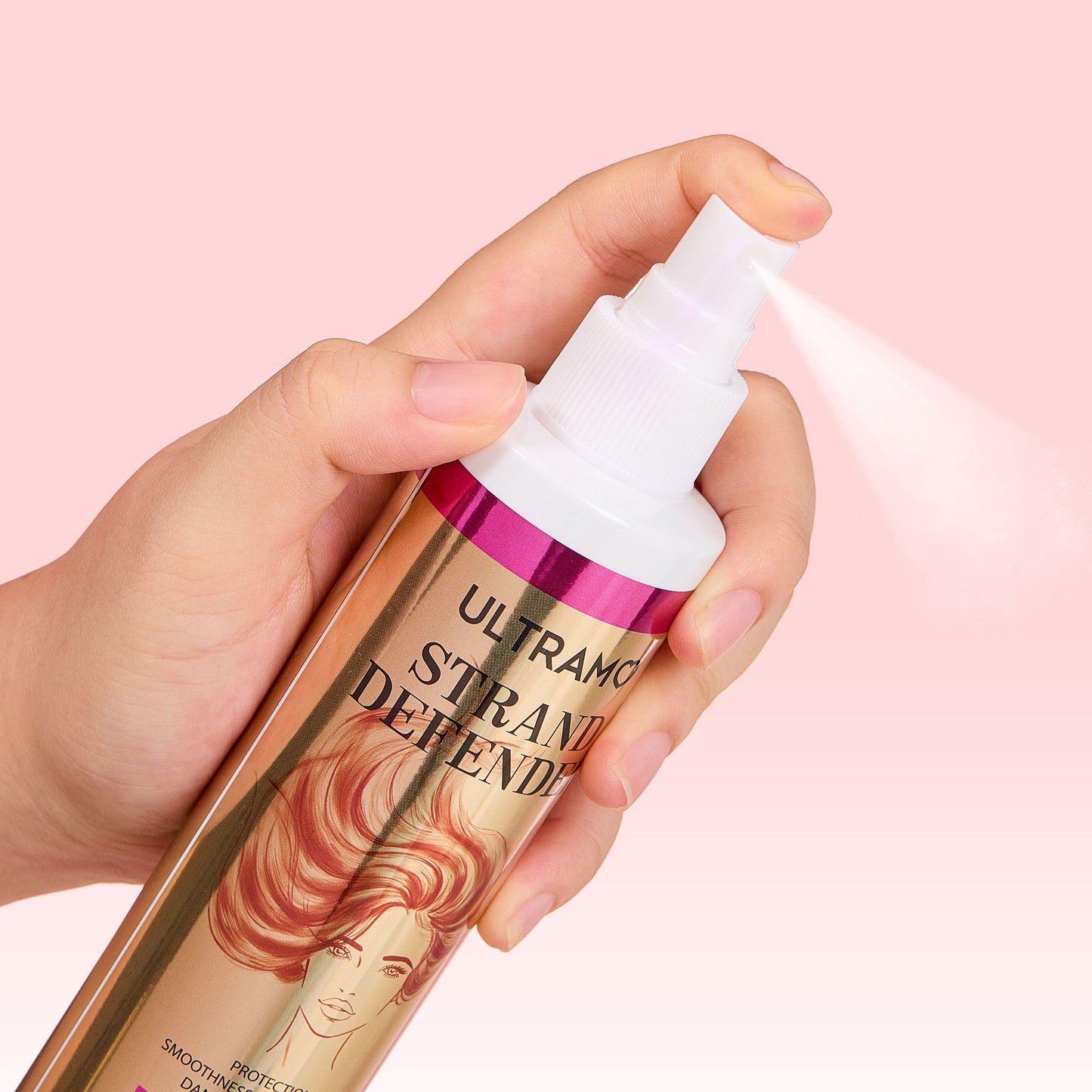 ULTRAMO Botella Blanca Spray Anti-Permanente Capilar WF081