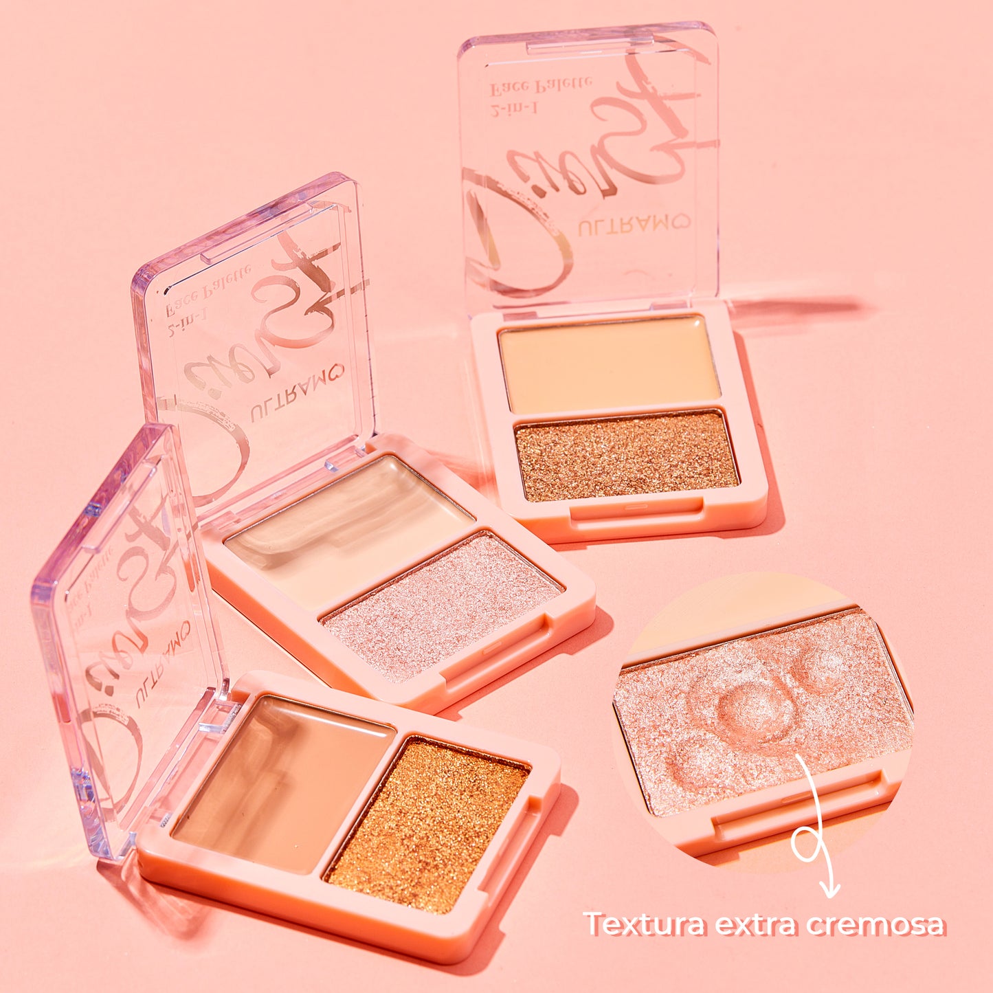 ULTRAMO Paleta de Rostro 2 en 1 WK065