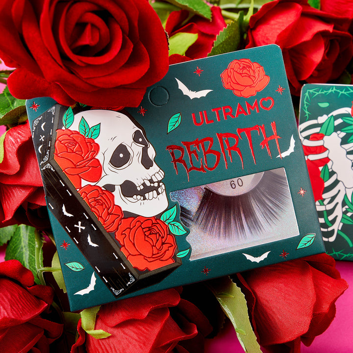 ULTRAMO 10 Piezas Pestañas Enteras A2313 El Día de los Muertos | Herramientas | Accesorios | Maquillaje | Regalo