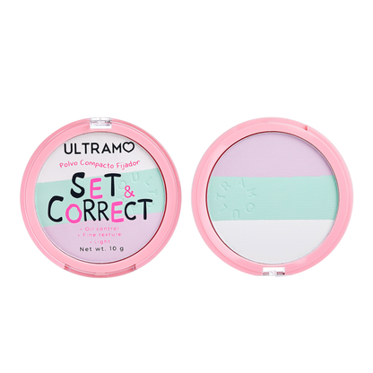 ULTRAMO Polvo Compacto Fijador FA008