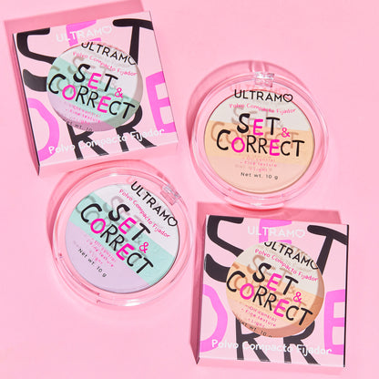 ULTRAMO Polvo Compacto Fijador FA008