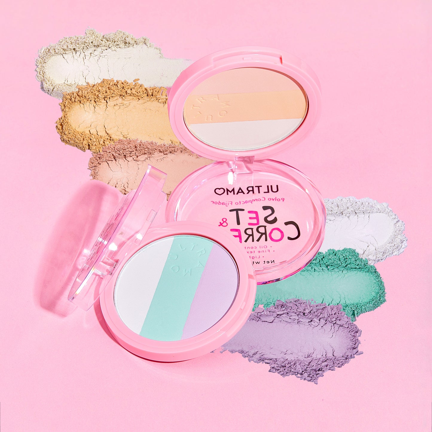 ULTRAMO Polvo Compacto Fijador FA008