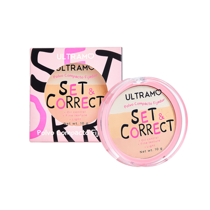 ULTRAMO Polvo Compacto Fijador FA008