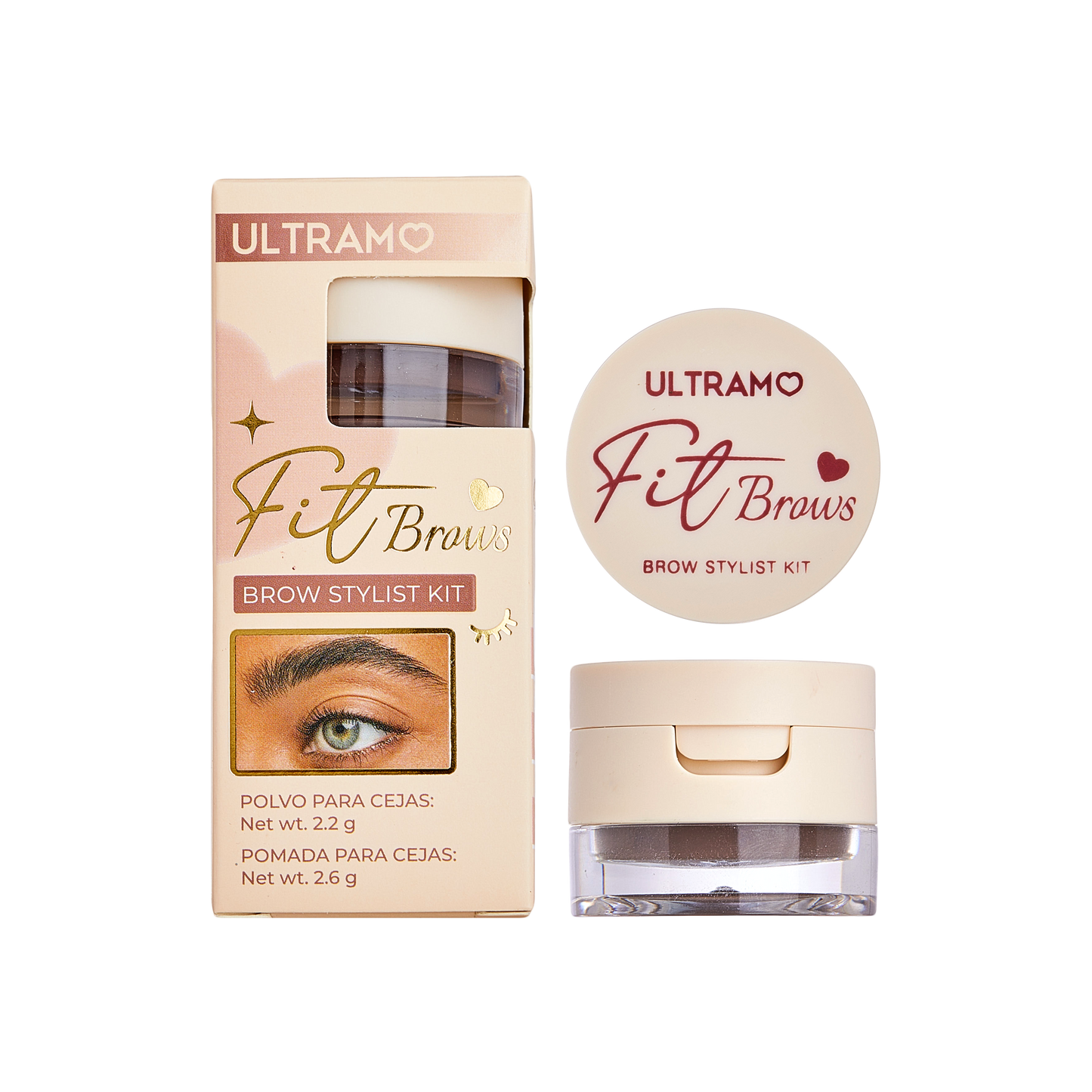 ULTRAMO Kit Estilizador de Cejas FA018
