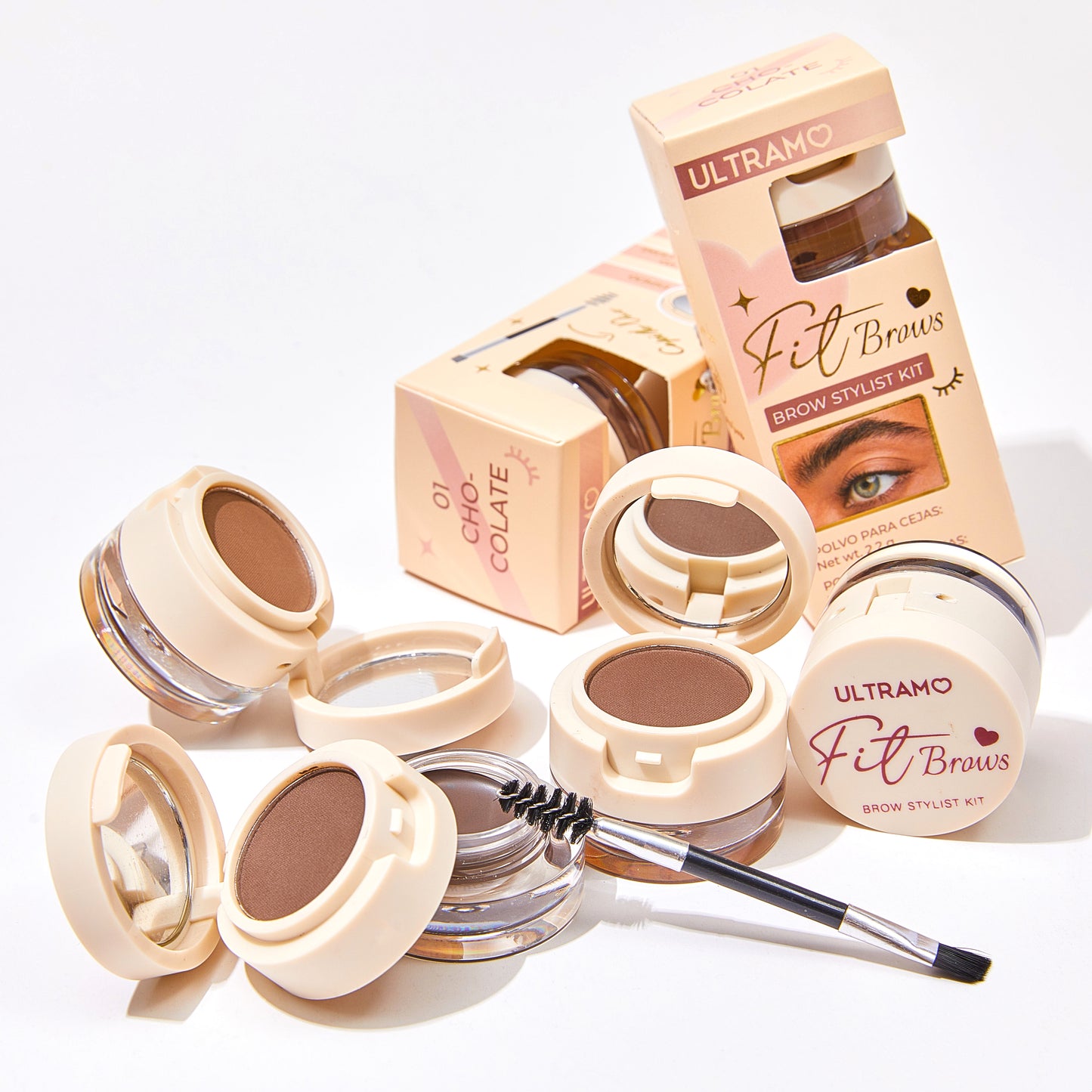 ULTRAMO Kit Estilizador de Cejas FA018