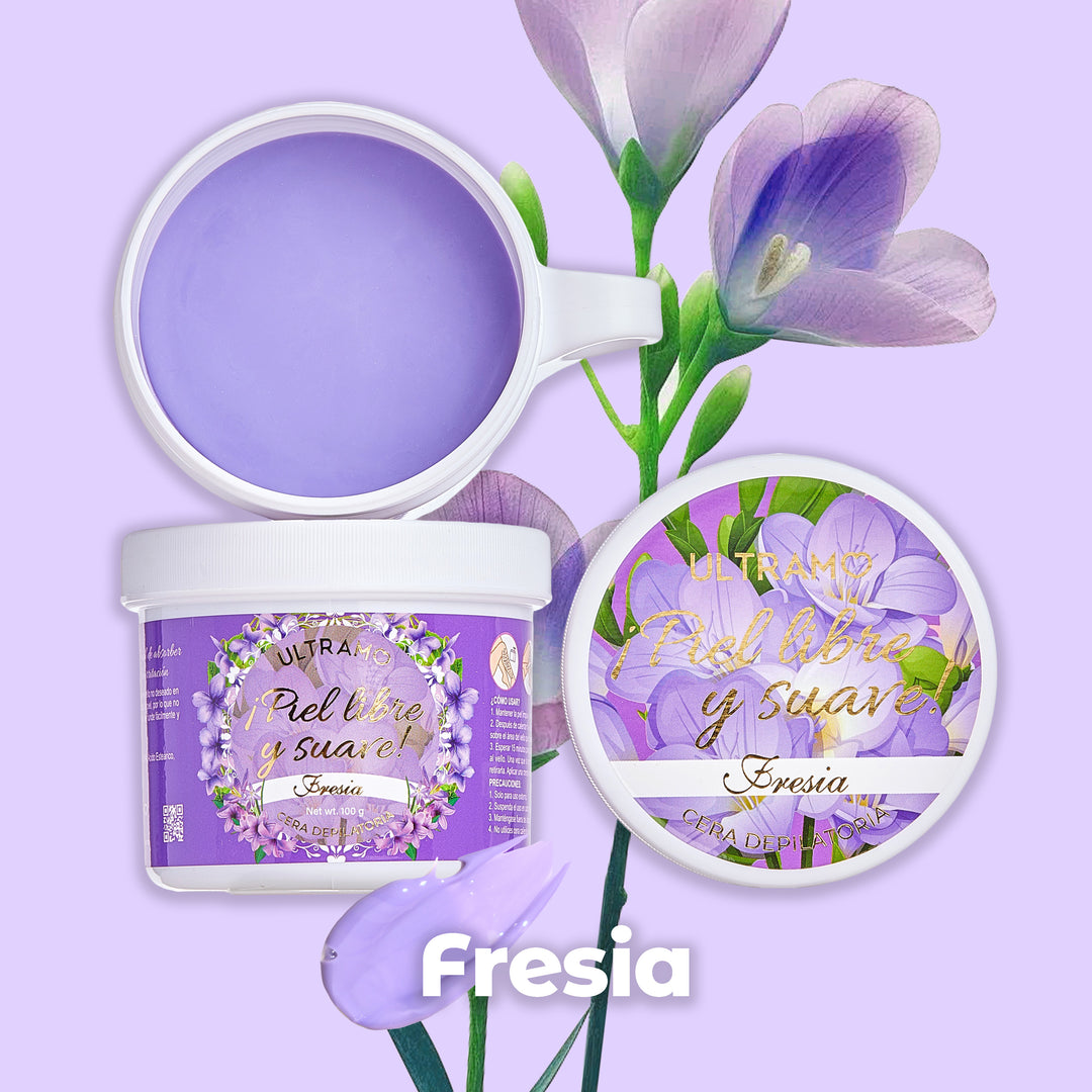 ULTRAMO Cera Depilatoria Suave FB004, FB005, FB006, FB007, Depilación Sin Dolor,Fácil Dne Calentar, Fórmula Suave Que Deja La Piel Limpia Y Suave,Para Cuerpo Completo Y Areas Sensibles,100g