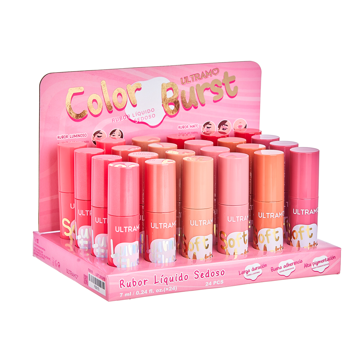 ULTRAMO Rubor Líquido Sedoso FB010