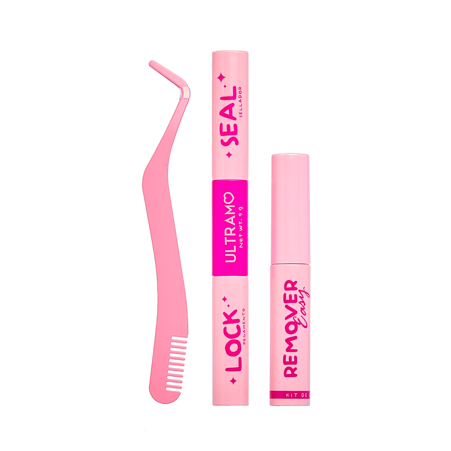 Kit de Pestañas DIY(Remover, Pegamento, Sellador) FB012