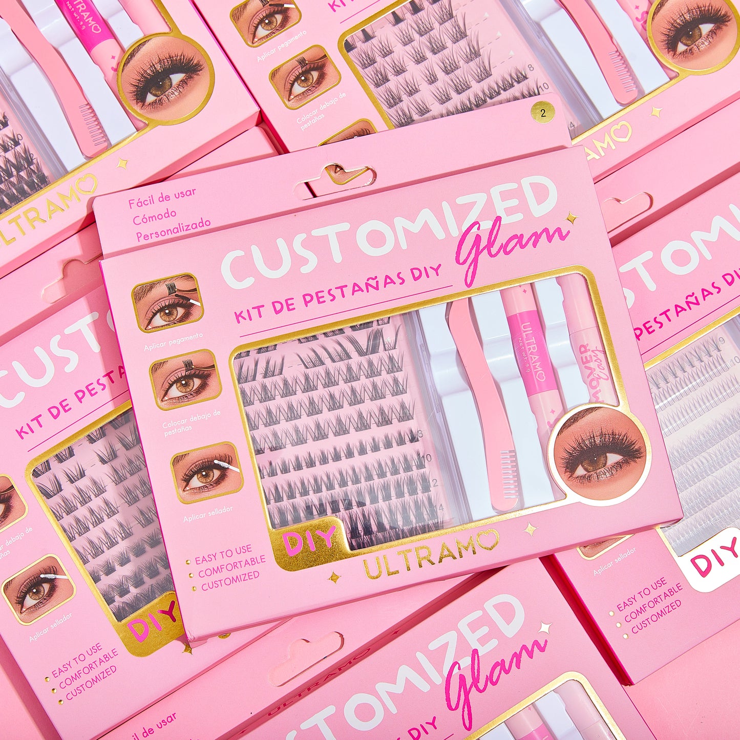 Kit de Pestañas DIY(Remover, Pegamento, Sellador) FB012