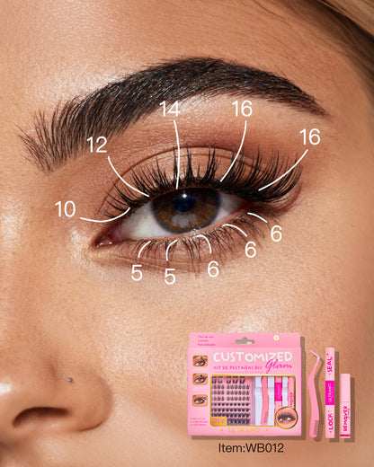 Kit de Pestañas DIY(Remover, Pegamento, Sellador) FB012