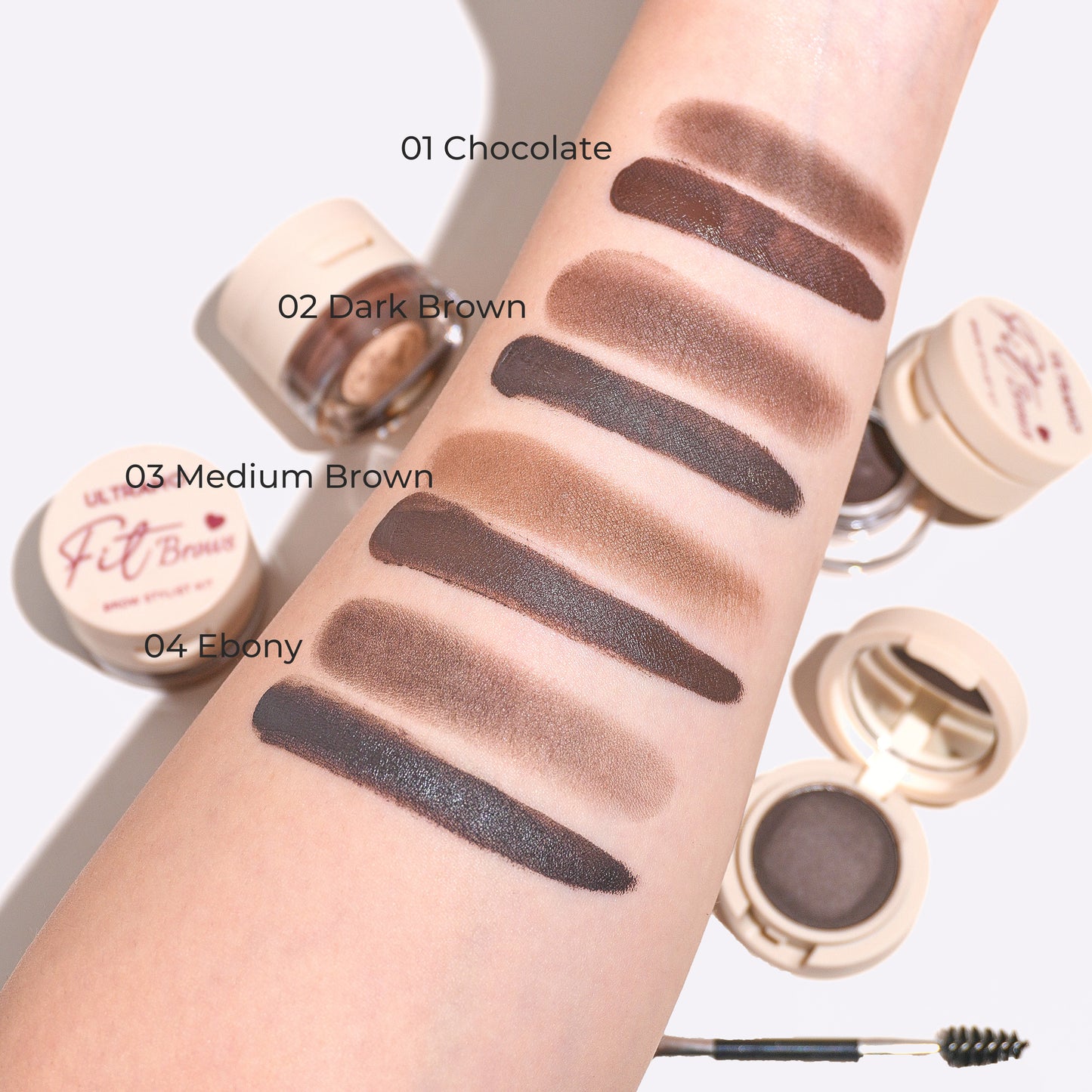 ULTRAMO Kit Estilizador de Cejas FA018