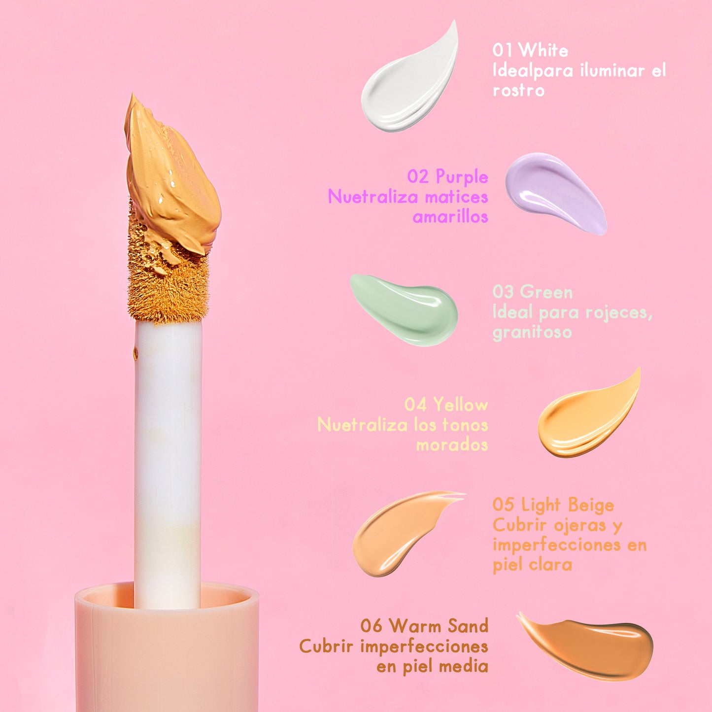 ULTRAMO Corrector Mate Duradero FC013