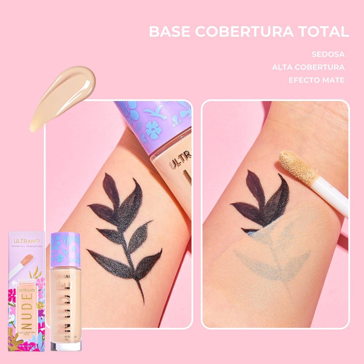 ULTRAMO Base Cobertura Total 35ml FC019