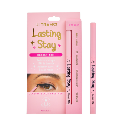 ULTRAMO Delineador de Ojos Negro Clásico FD004