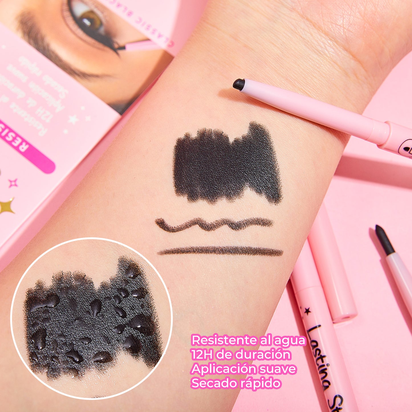 ULTRAMO Delineador de Ojos Negro Clásico FD004