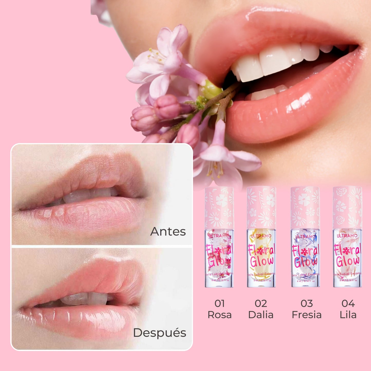 ULTRAMO Aceite Labial Encantador FE003