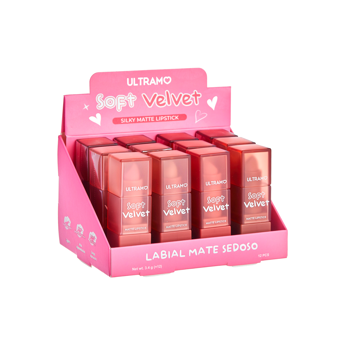 ULTRAMO Labial Mate Sedoso FE019