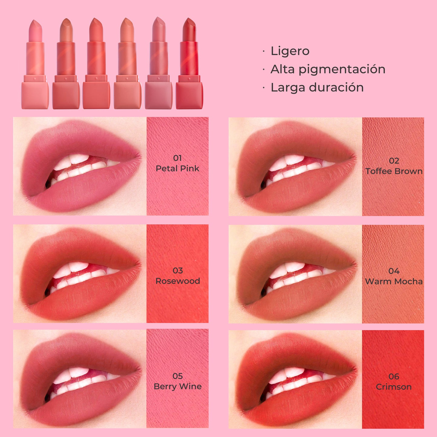 ULTRAMO Labial Mate Sedoso FE019