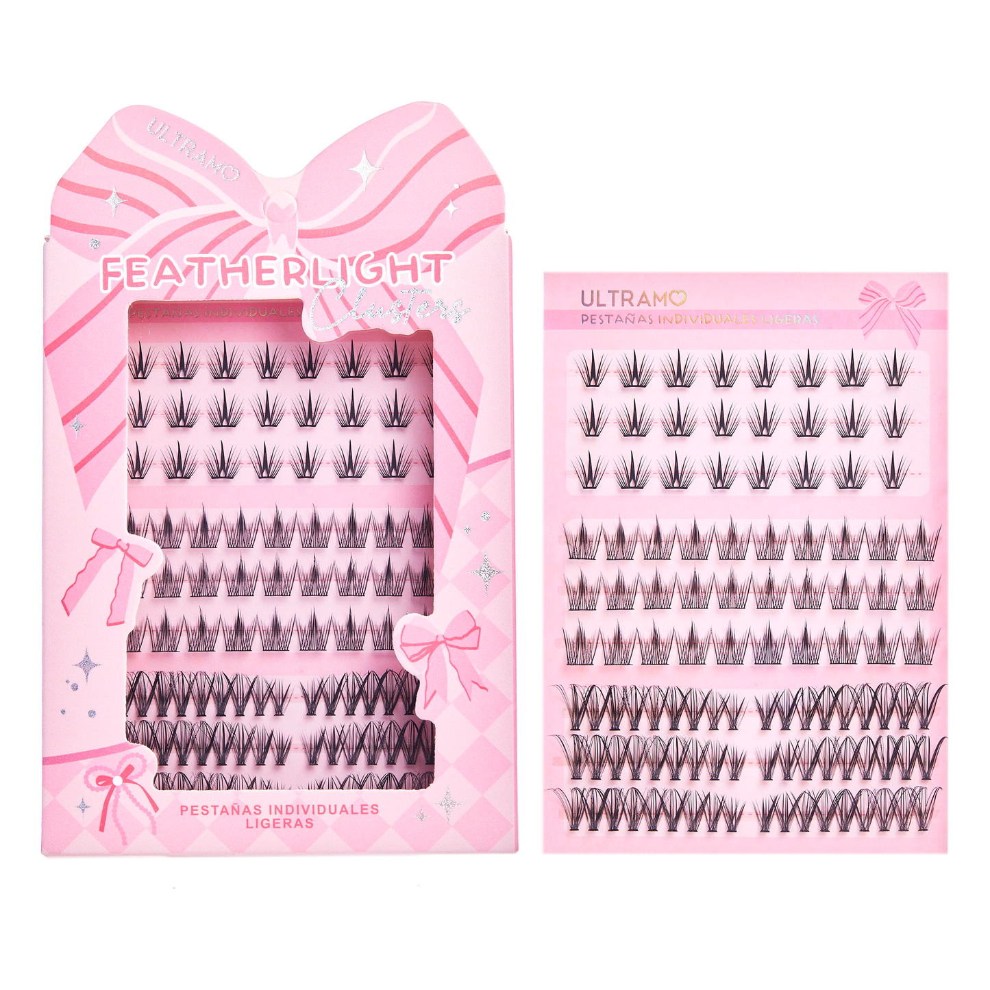 ULTRAMO Pestañas Individuales Ligeras FH608