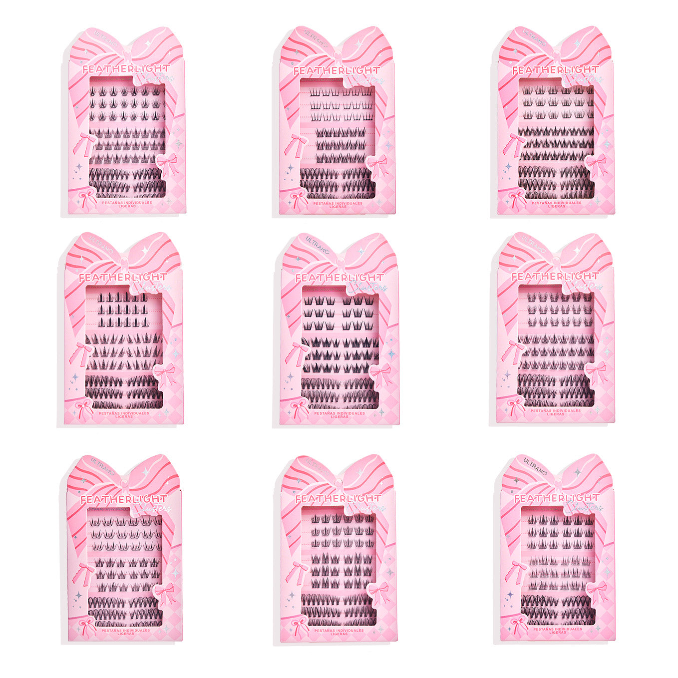 ULTRAMO Pestañas Individuales Ligeras FH608