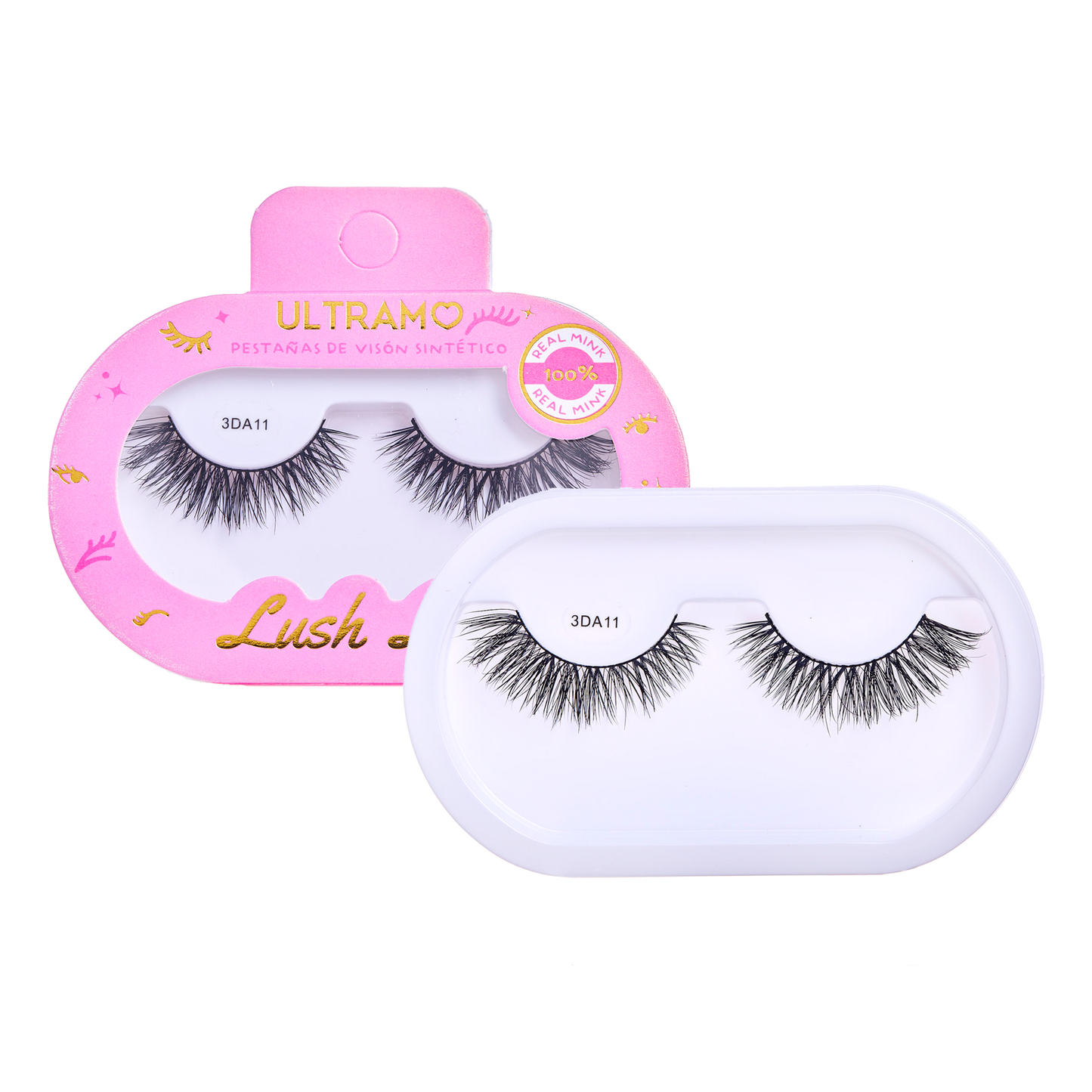 ULTRAMO Pestañas de Visón Sintético FH611