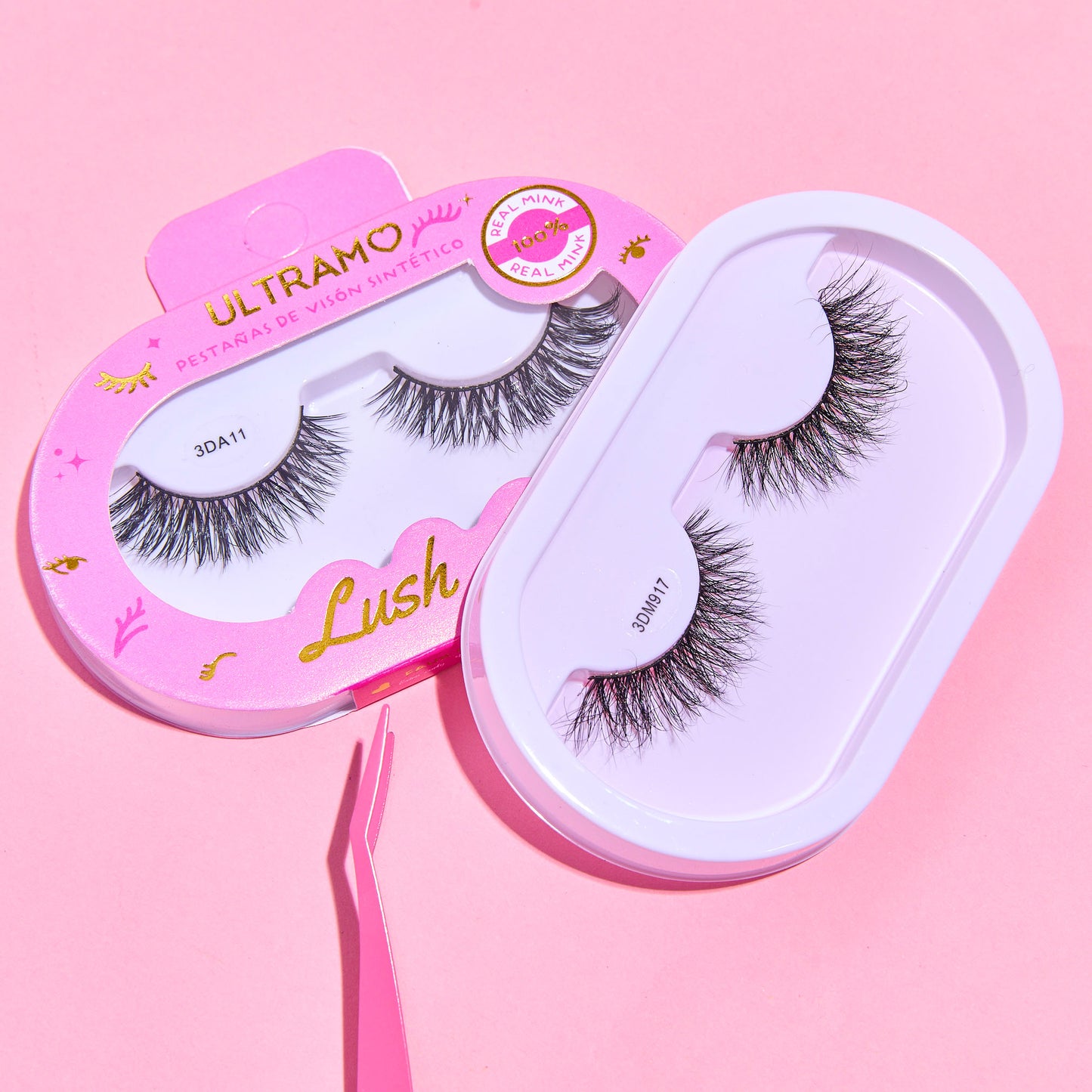 ULTRAMO Pestañas de Visón Sintético FH611