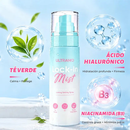 ULTRAMO Spray Fijador de Maquillaje FM081 – Piel Grasa, 100 ml