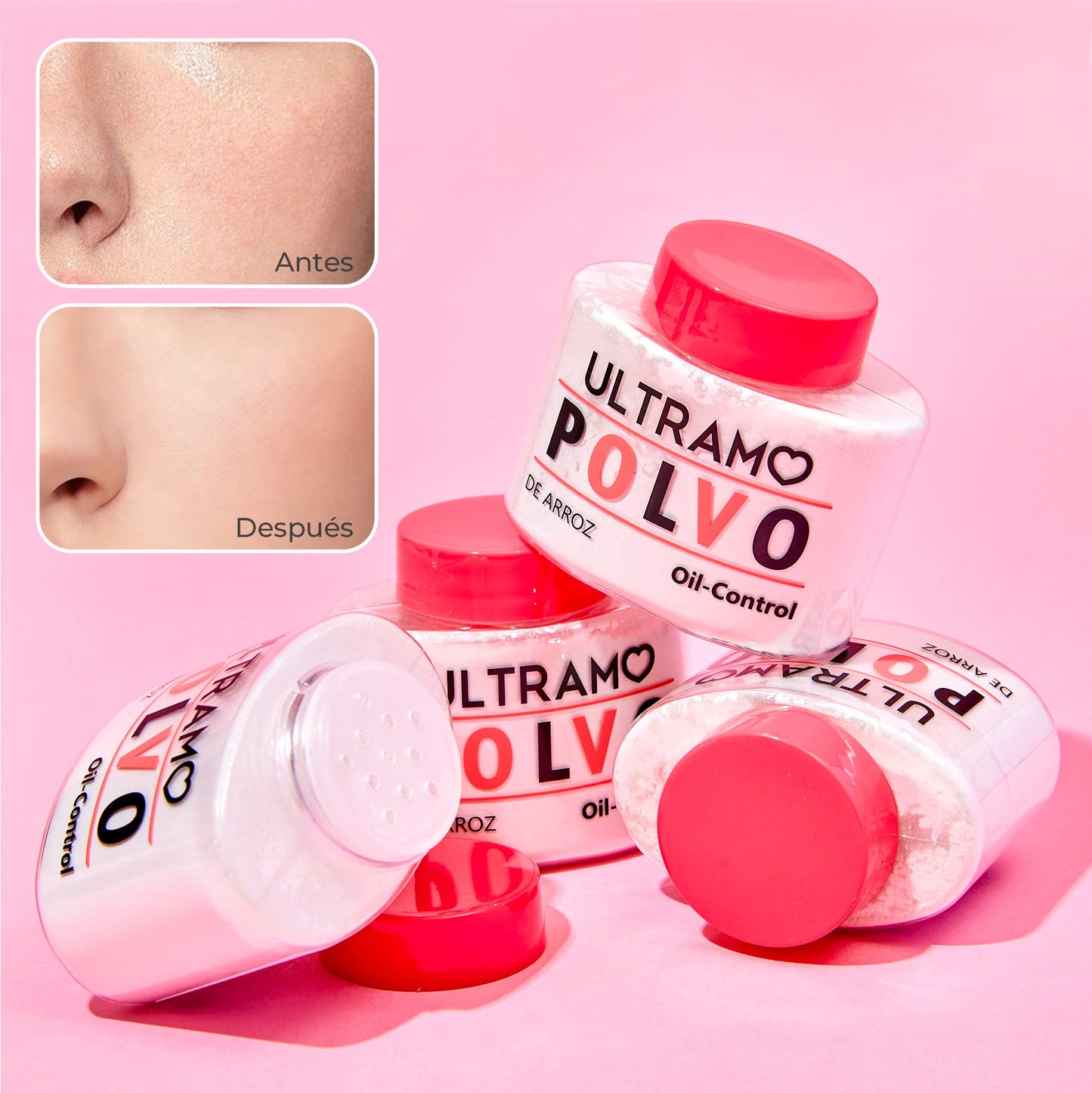 ULTRAMO Polvo Matificante de Arroz FM708