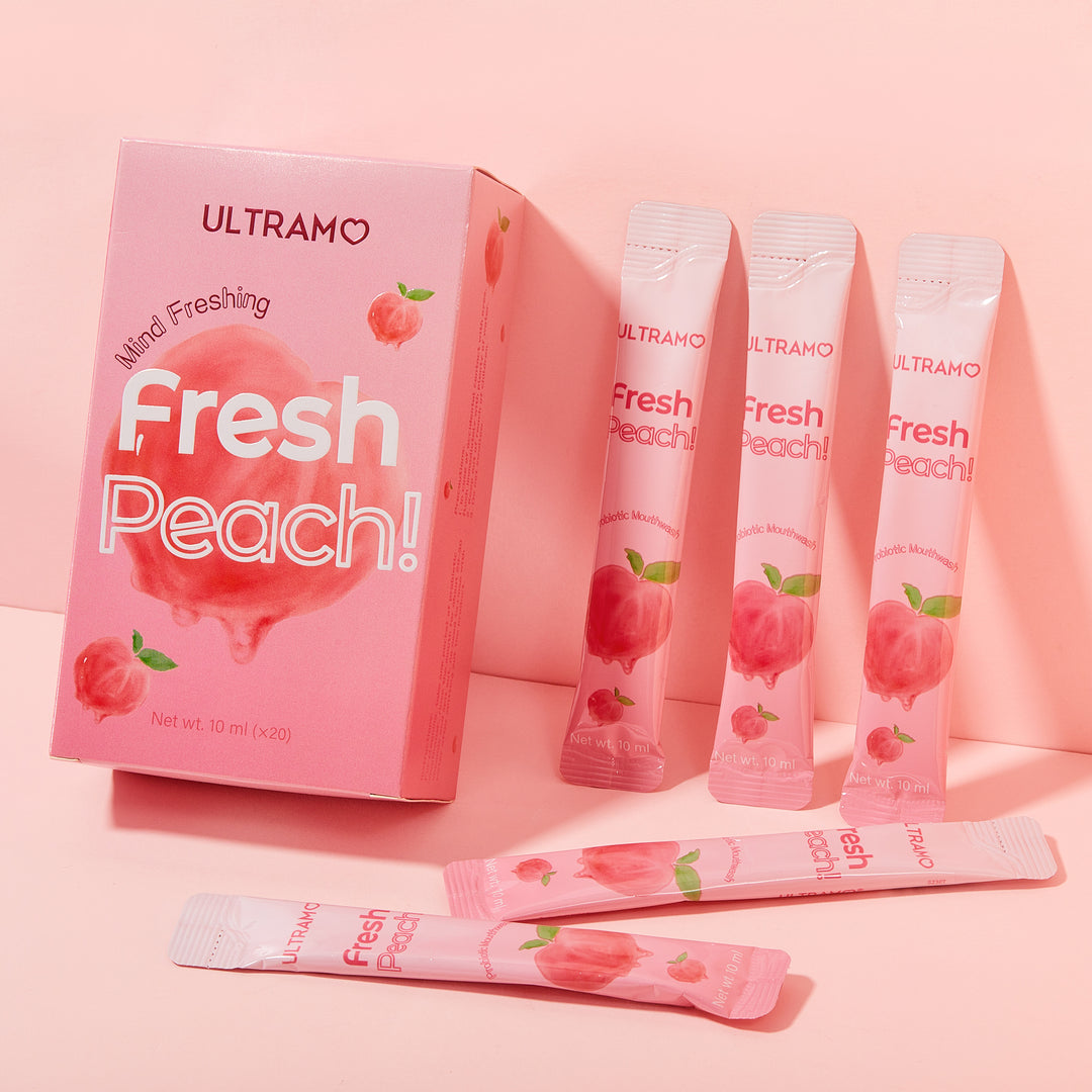ULTRAMO Peach Mouthwash 10g * 20 Bags S2307