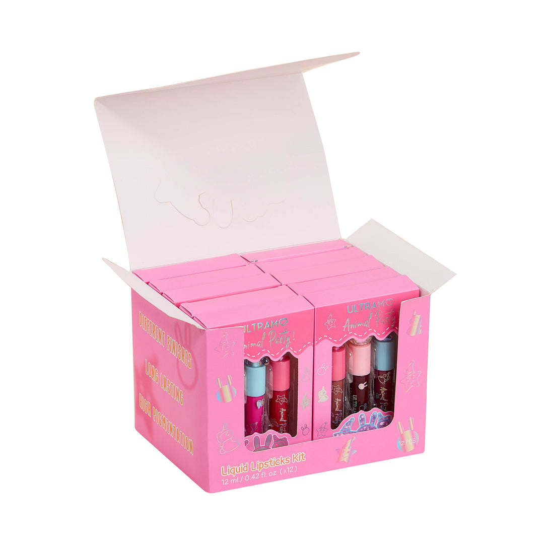 【CAJITA】ULTRAMO Kit de Labiales Líquidos 3 Piezas W2310