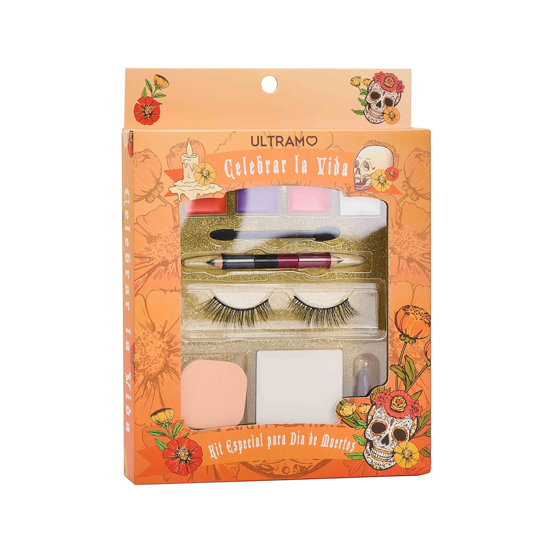 【Colores Aleatorios】ULTRAMO Kit Especial para Día de Muertos WC021 El Día de los Muertos Herramientas y Accesorios de Maquillaje Regalo