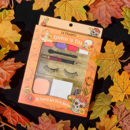 【Colores Aleatorios】ULTRAMO Kit Especial para Día de Muertos WC021 El Día de los Muertos | Herramientas | Accesorios | Maquillaje | Regalo