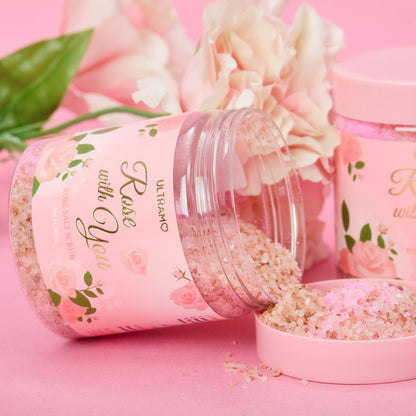 ULTRAMO Exfoliante de Sal Rosa 300g WC033