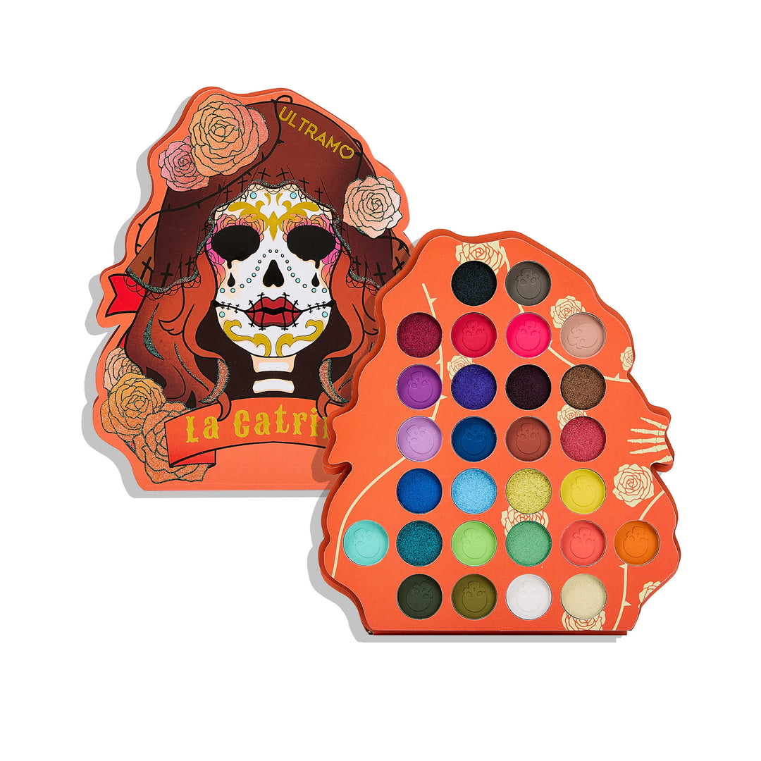 ULTRAMO Paleta Calavera de Difunto WC081 El Día de los Muertos | Herramientas | Accesorios | Maquillaje | Regalo